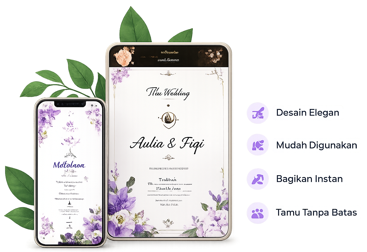 LembarKisah - Undangan Online Elegan & Personal